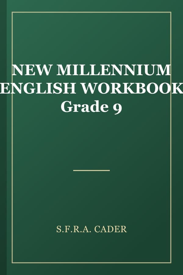 NEW MILLENNIUM ENGLISH WORKBOOK Grade 9