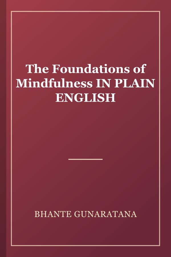 The Foundations of Mindfulness IN PLAIN ENGLISH