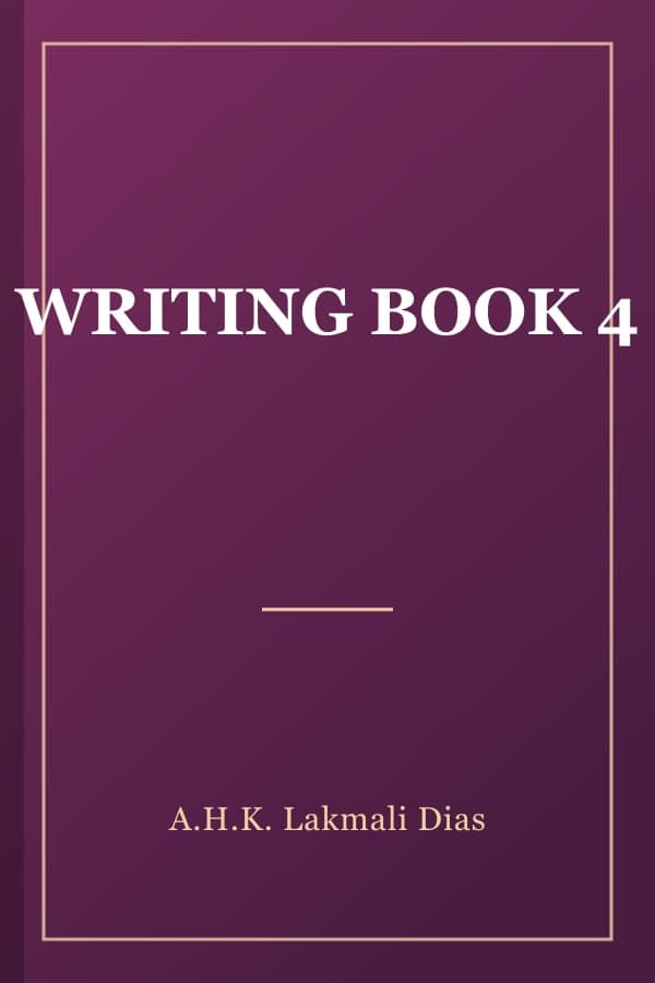 WRITING BOOK 4
