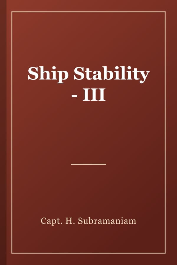 Ship Stability - III