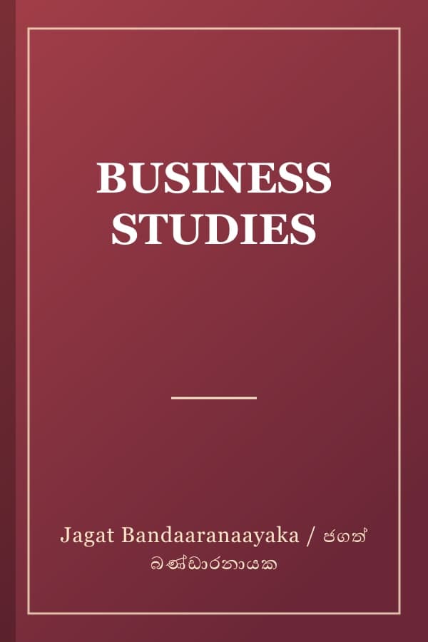 BUSINESS STUDIES