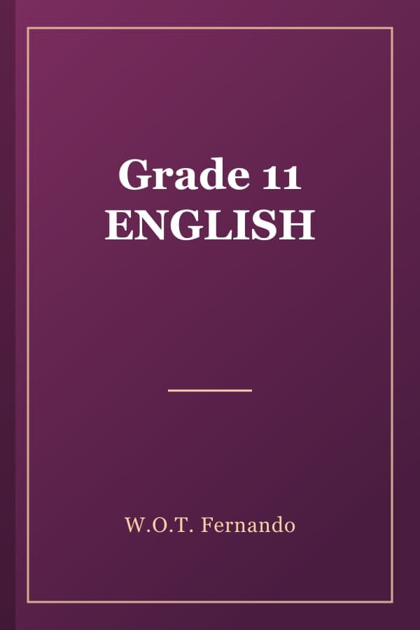 Grade 11 ENGLISH