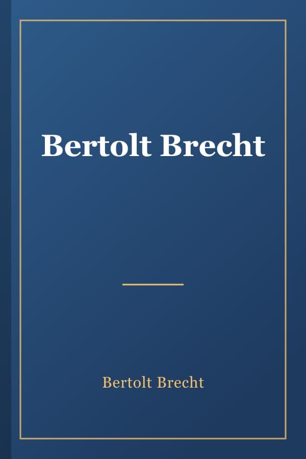 Bertolt Brecht