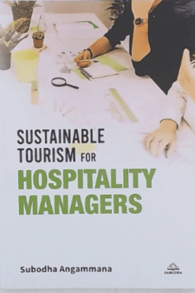 SUSTAINABLE TOURISM FOR HOSPITALITY MANAGERS