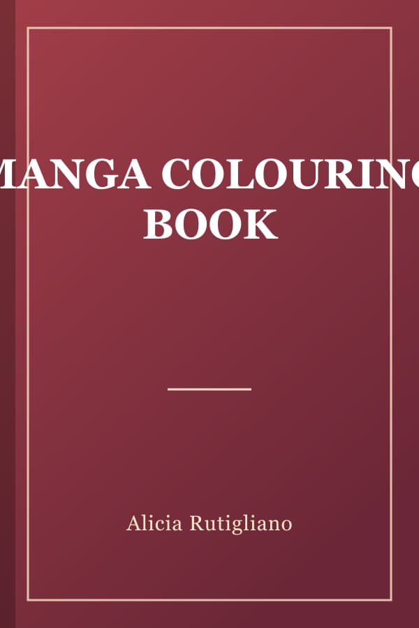 MANGA COLOURING BOOK
