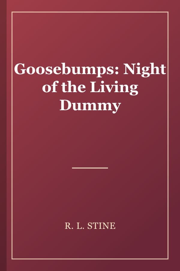 Goosebumps: Night of the Living Dummy