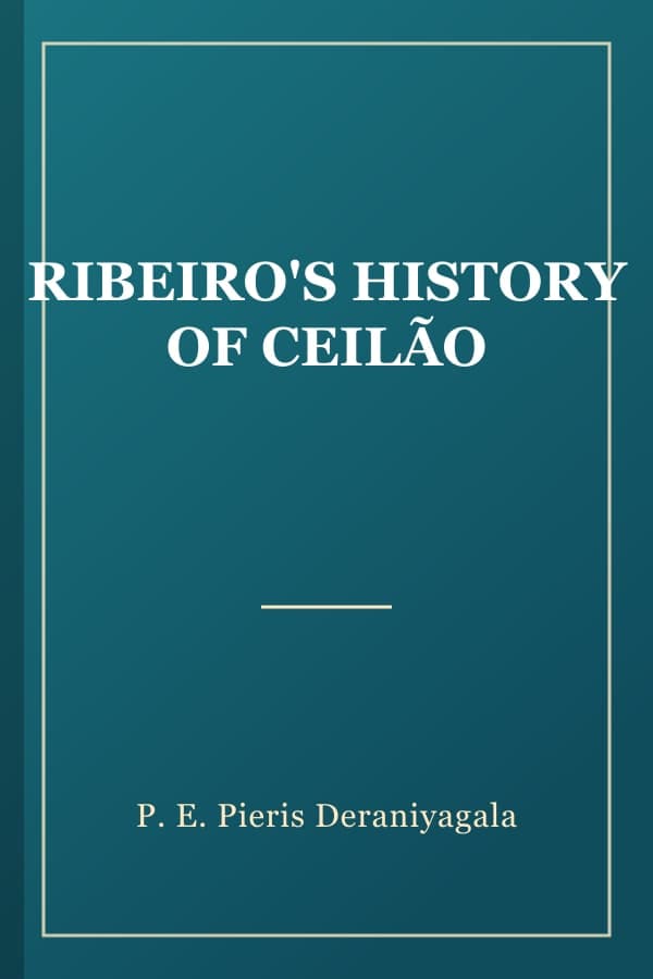 RIBEIRO'S HISTORY OF CEILÃO