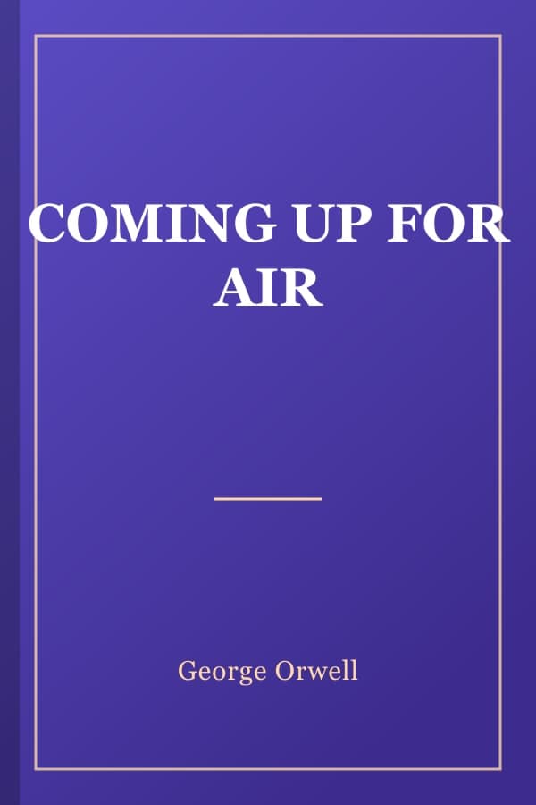 COMING UP FOR AIR