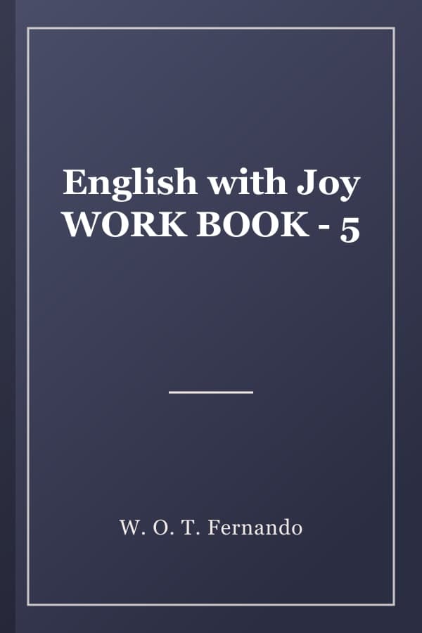 English with Joy WORK BOOK - 5