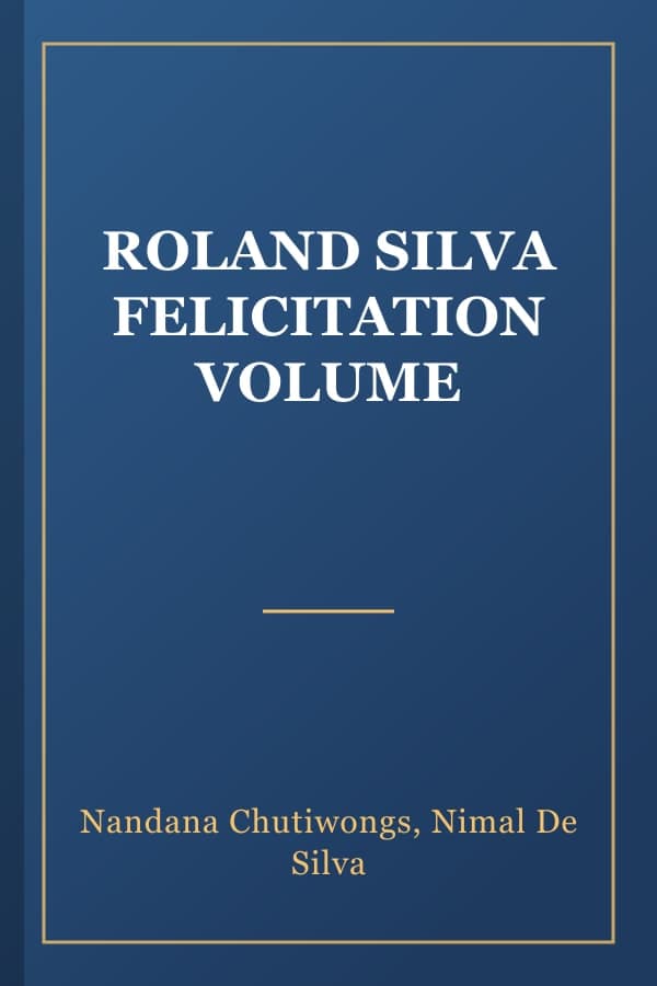ROLAND SILVA FELICITATION VOLUME