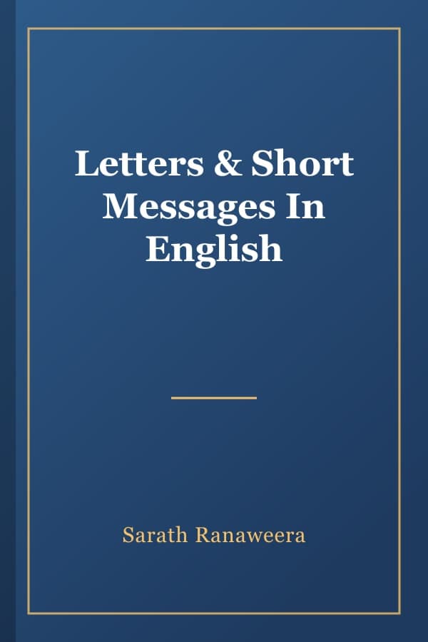 Letters & Short Messages In English