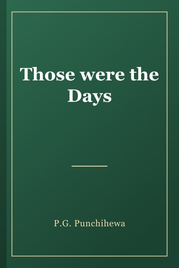 Those were the Days