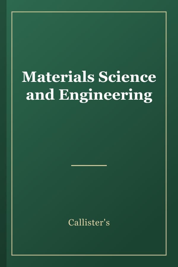 Materials Science and Engineering