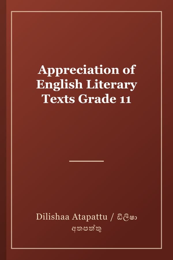 Appreciation of English Literary Texts Grade 11