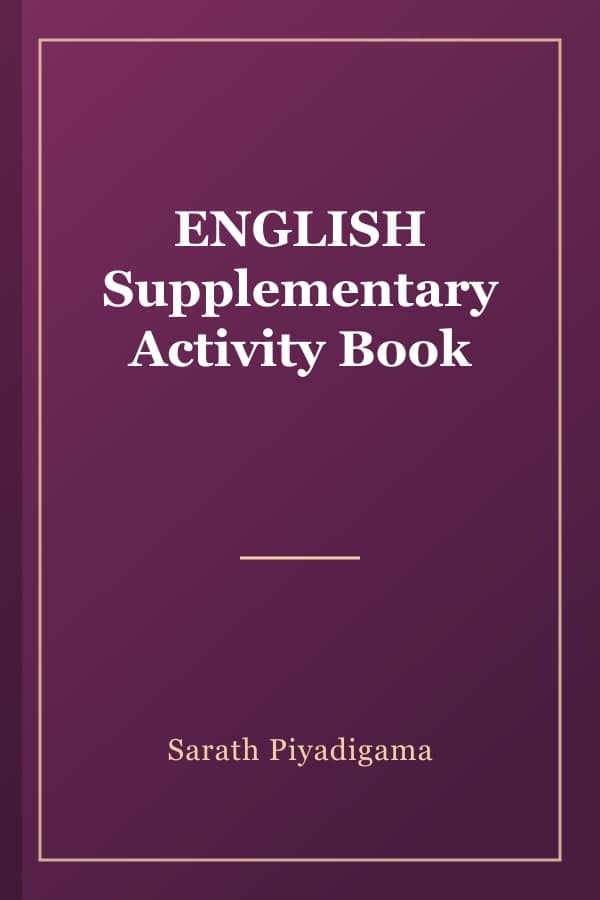 ENGLISH Supplementary Activity Book