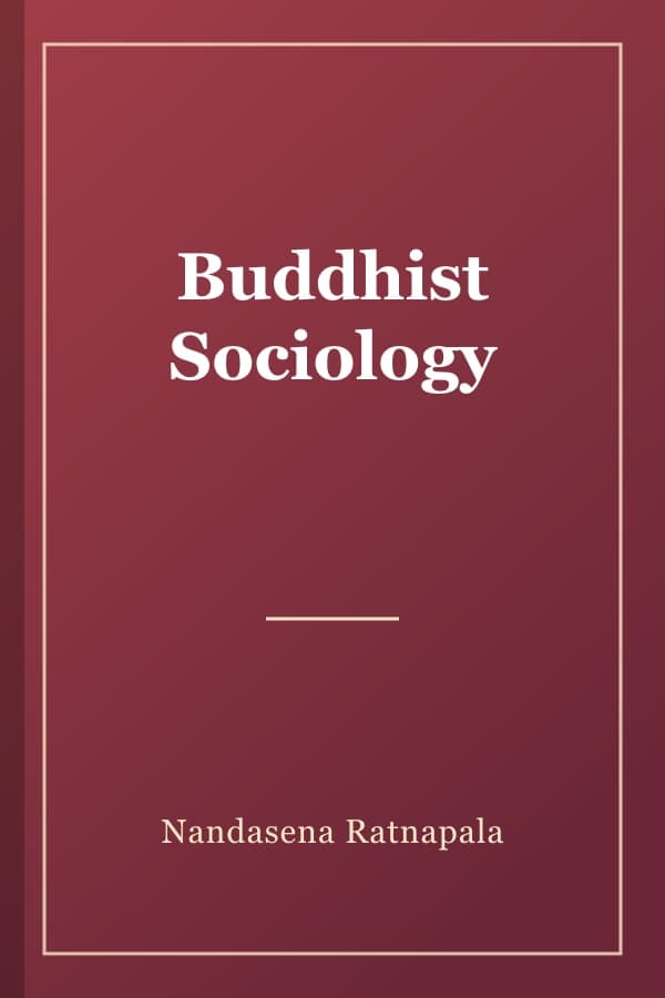 Buddhist Sociology
