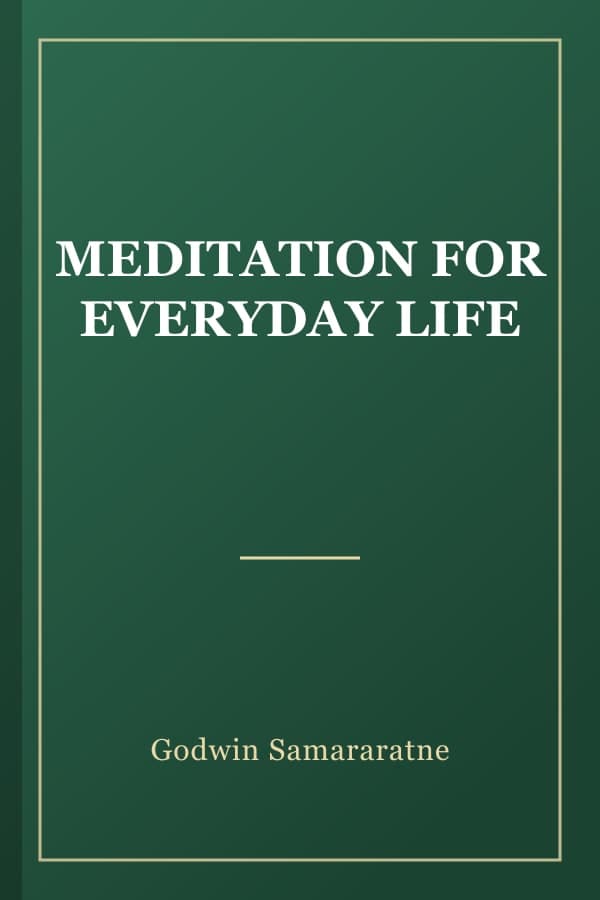 MEDITATION FOR EVERYDAY LIFE