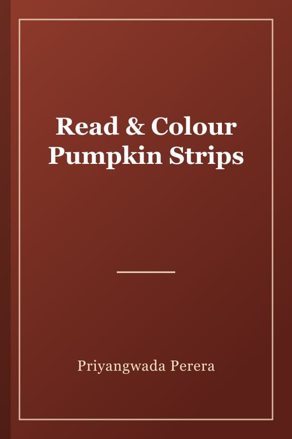 Read & Colour Pumpkin Strips