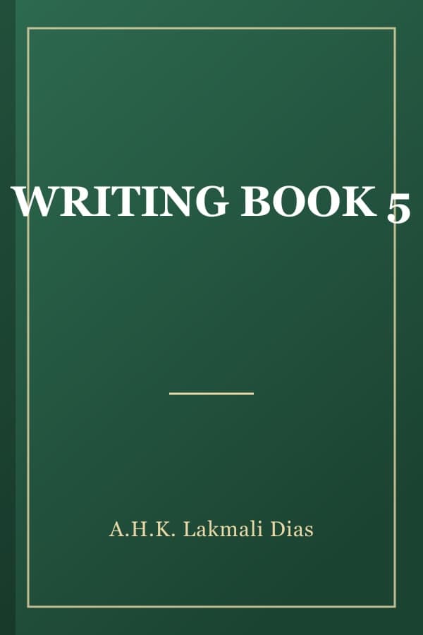 WRITING BOOK 5