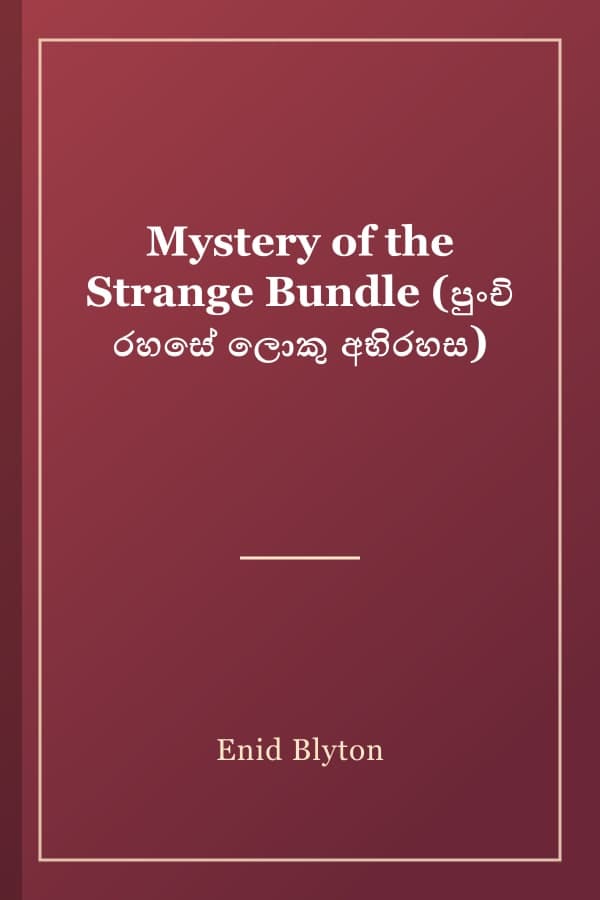 Mystery of the Strange Bundle (පුංචි රහසේ ලොකු අභිරහස)
