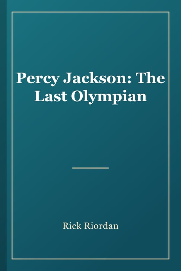 Percy Jackson: The Last Olympian