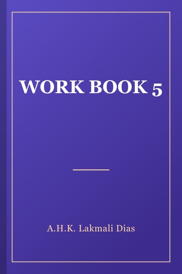 WORK BOOK 5