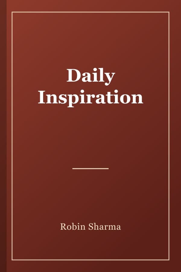 Daily Inspiration