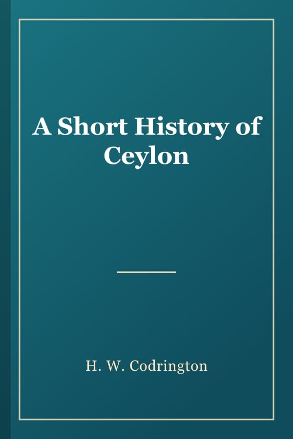 A Short History of Ceylon