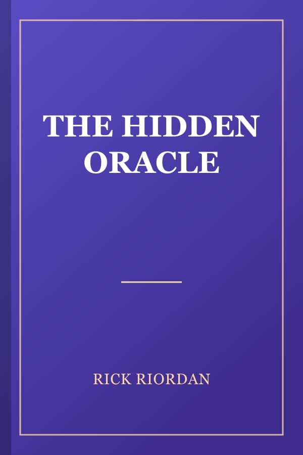 THE HIDDEN ORACLE