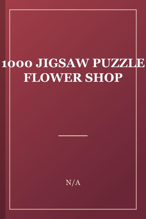 1000 JIGSAW PUZZLE FLOWER SHOP