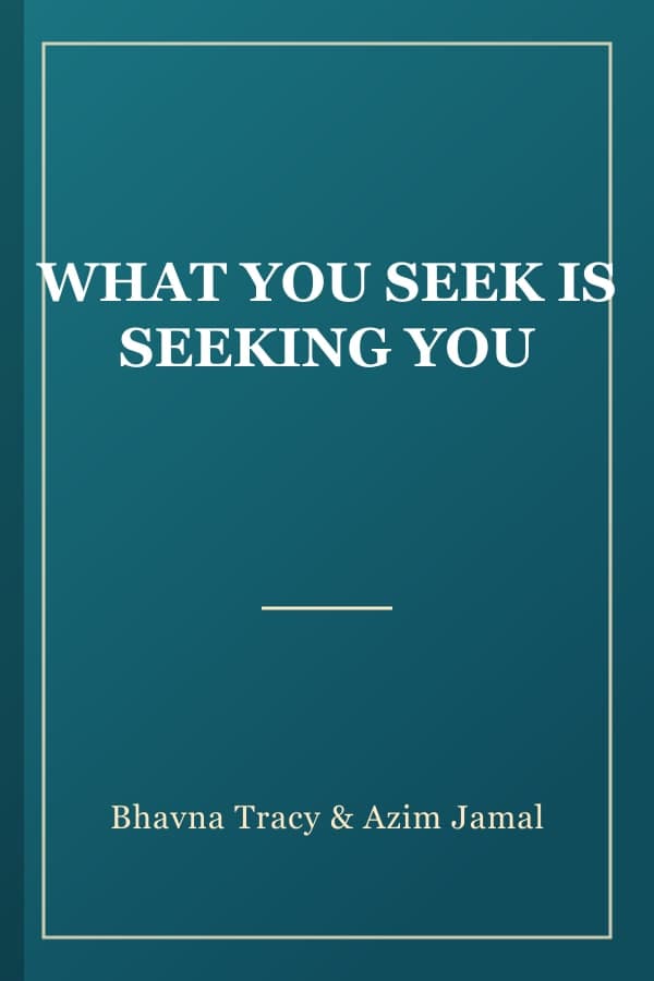 WHAT YOU SEEK IS SEEKING YOU