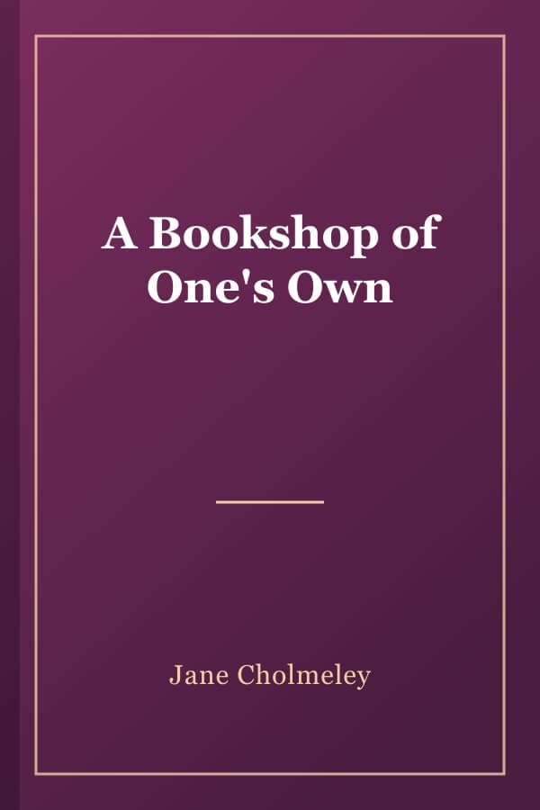 A Bookshop of One's Own