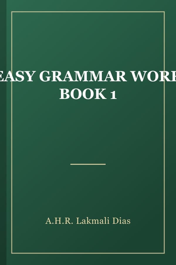EASY GRAMMAR WORK BOOK 1