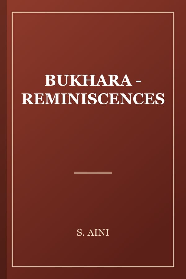 BUKHARA - REMINISCENCES