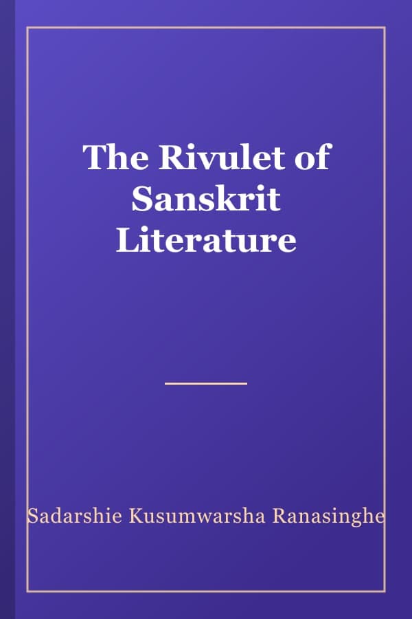 The Rivulet of Sanskrit Literature