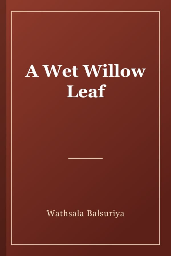A Wet Willow Leaf