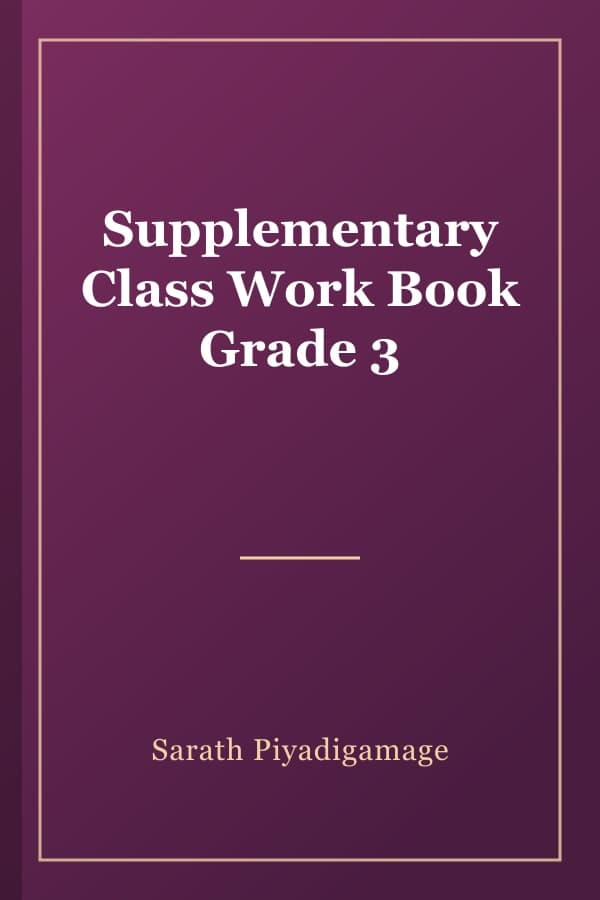 Supplementary Class Work Book Grade 3