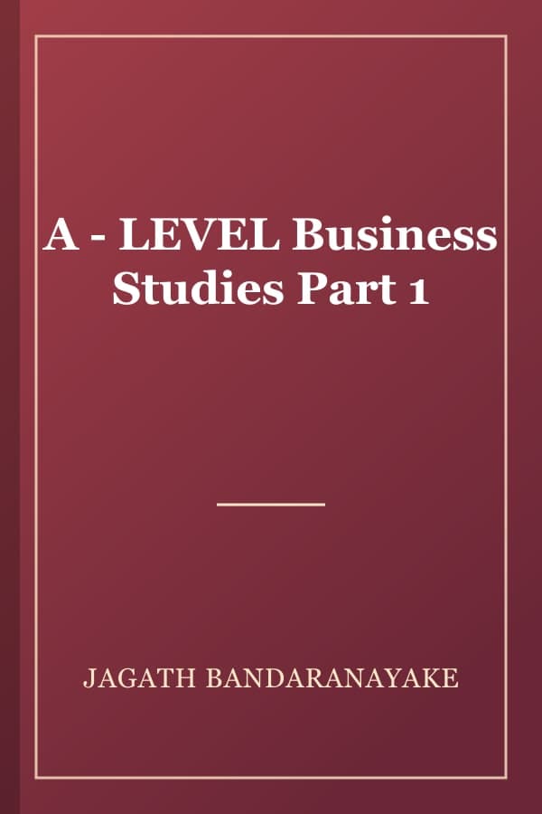 A - LEVEL Business Studies Part 1