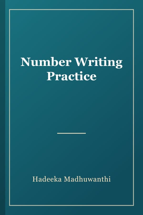 Number Writing Practice