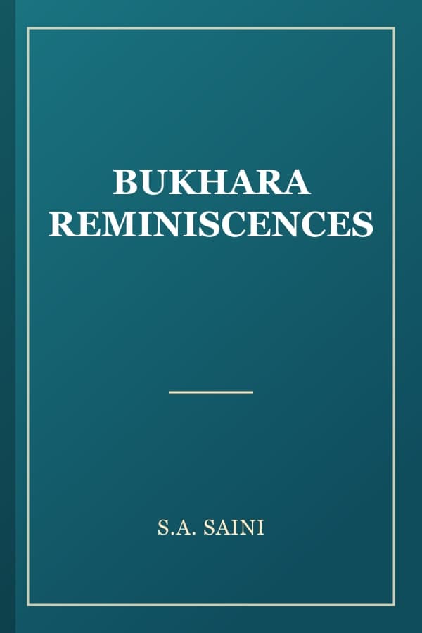 BUKHARA REMINISCENCES