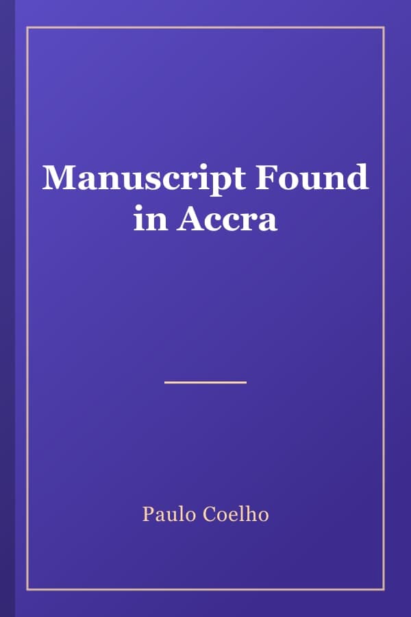 Manuscript Found in Accra