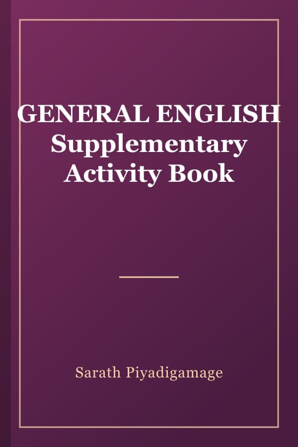 GENERAL ENGLISH Supplementary Activity Book