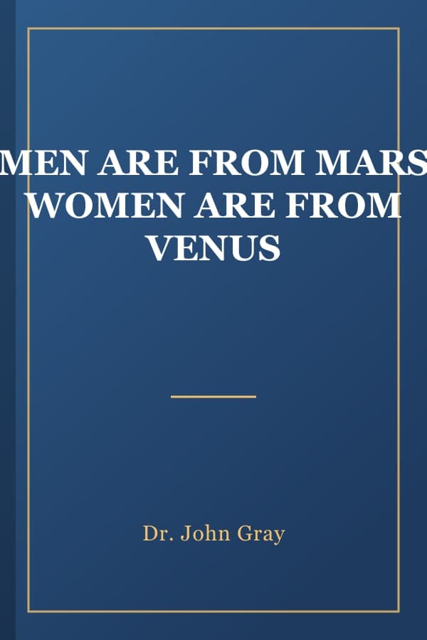 MEN ARE FROM MARS WOMEN ARE FROM VENUS
