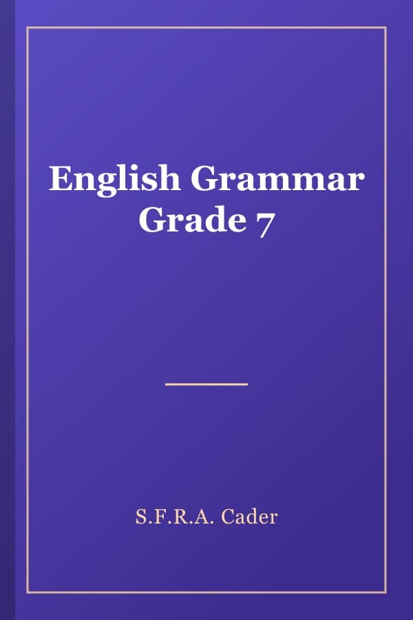 English Grammar Grade 7