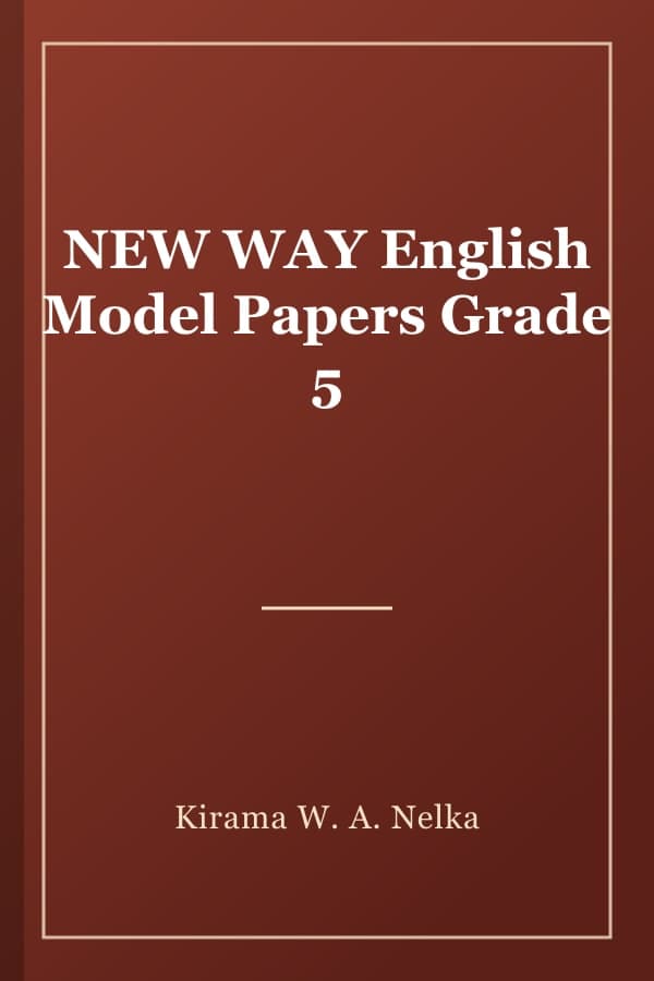 NEW WAY English Model Papers Grade 5