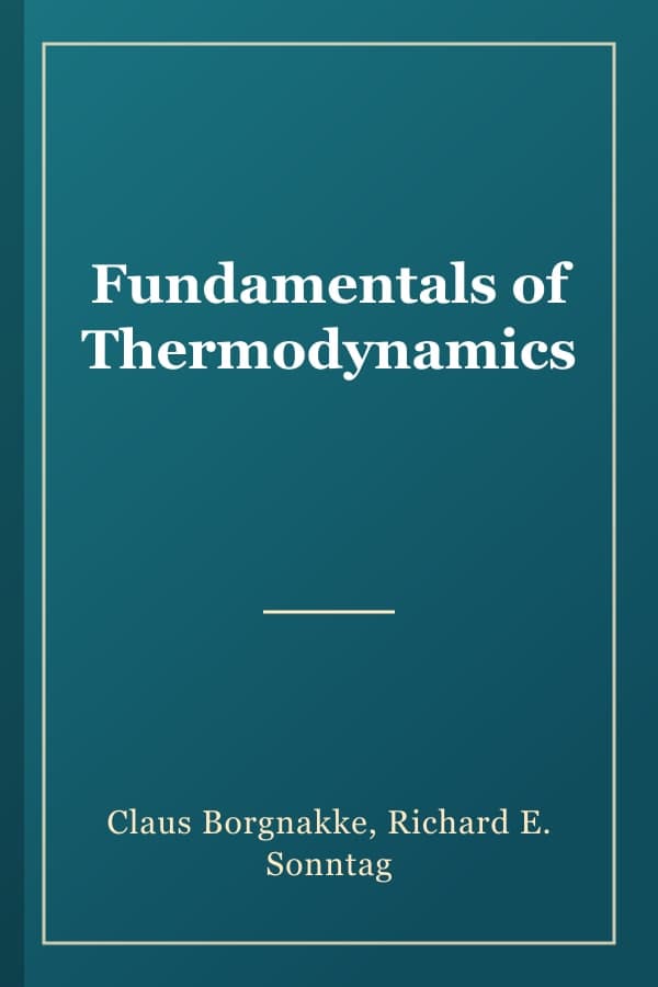 Fundamentals of Thermodynamics