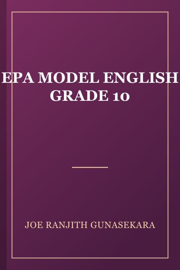 EPA MODEL ENGLISH GRADE 10