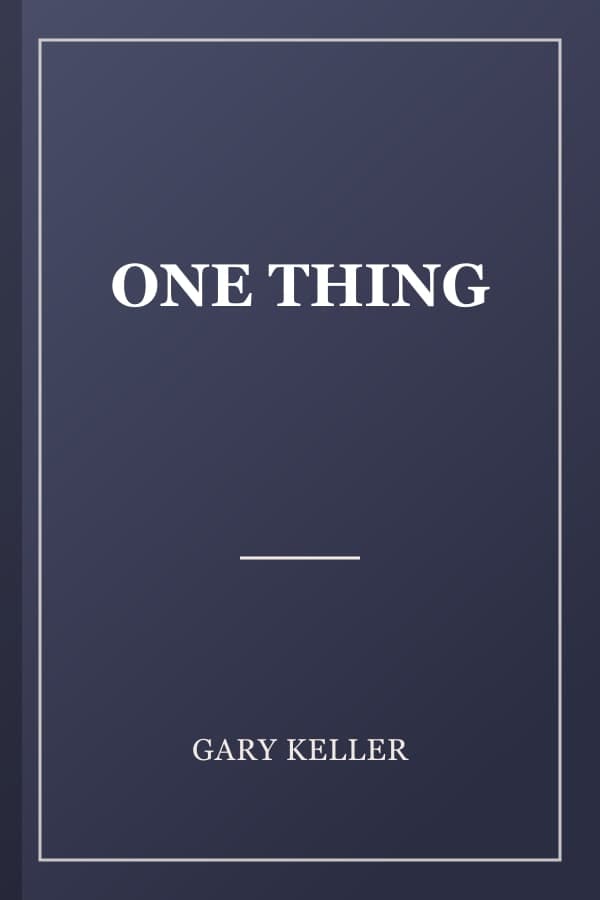 ONE THING