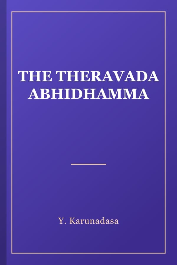 THE THERAVADA ABHIDHAMMA