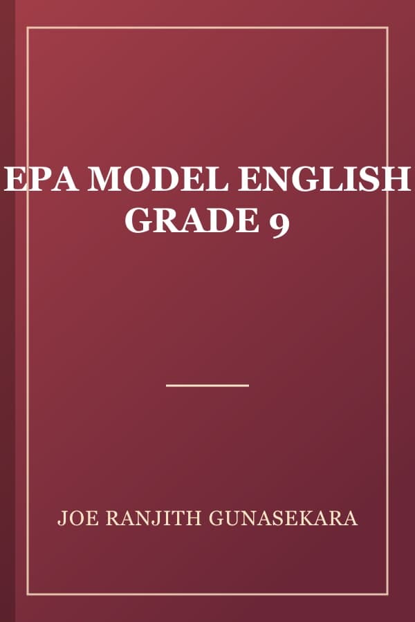 EPA MODEL ENGLISH GRADE 9